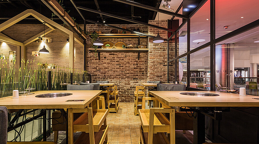 中式餐飲店面裝修設(shè)計！